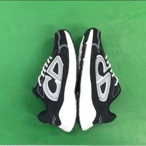 Dior Black and White Sneakers with Box